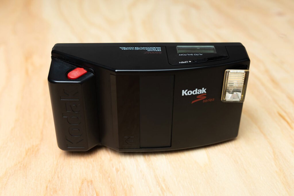 Kodak S series vintage film camera, brought from Brazil to Japan in 1991